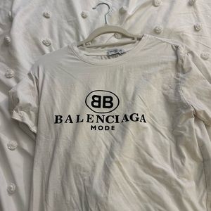 Balenciaga White Tee